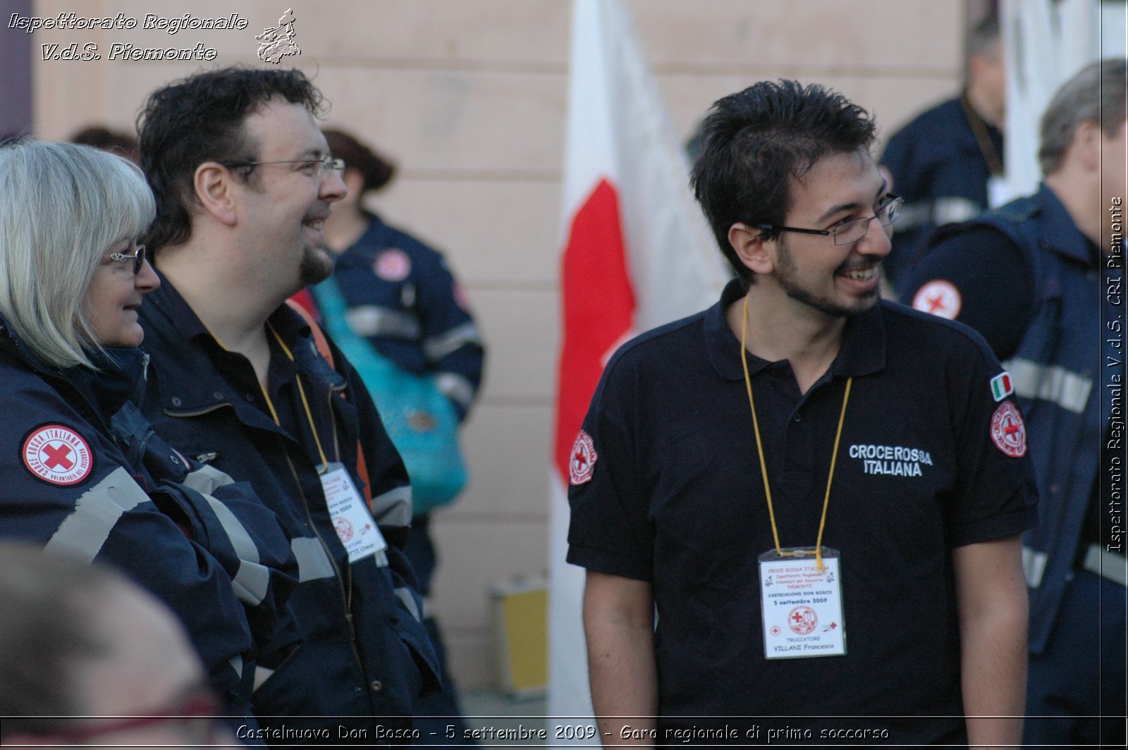 Castelnuovo Don Bosco - 5 settembre 2009 - Gara regionale di primo soccorso -  Croce Rossa Italiana - Ispettorato Regionale Volontari del Soccorso Piemonte