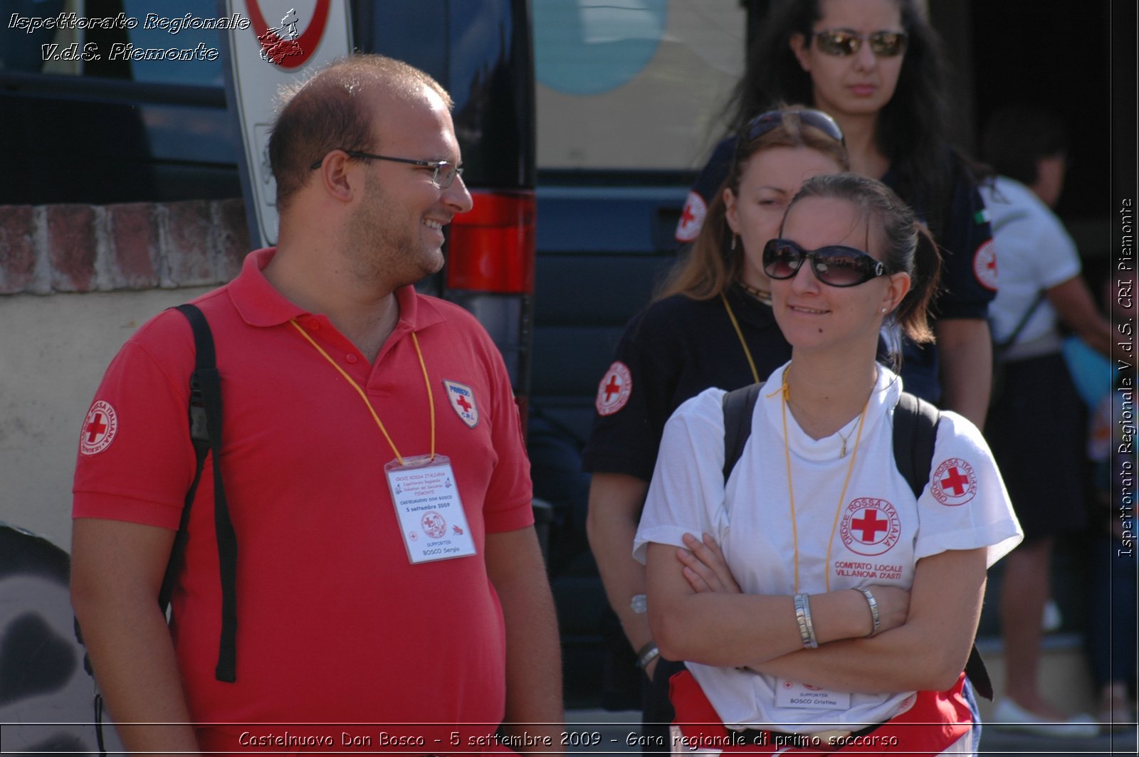 Castelnuovo Don Bosco - 5 settembre 2009 - Gara regionale di primo soccorso -  Croce Rossa Italiana - Ispettorato Regionale Volontari del Soccorso Piemonte