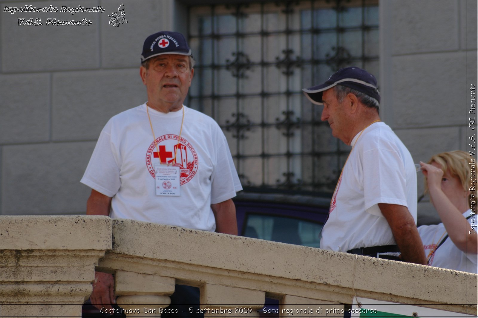 Castelnuovo Don Bosco - 5 settembre 2009 - Gara regionale di primo soccorso -  Croce Rossa Italiana - Ispettorato Regionale Volontari del Soccorso Piemonte