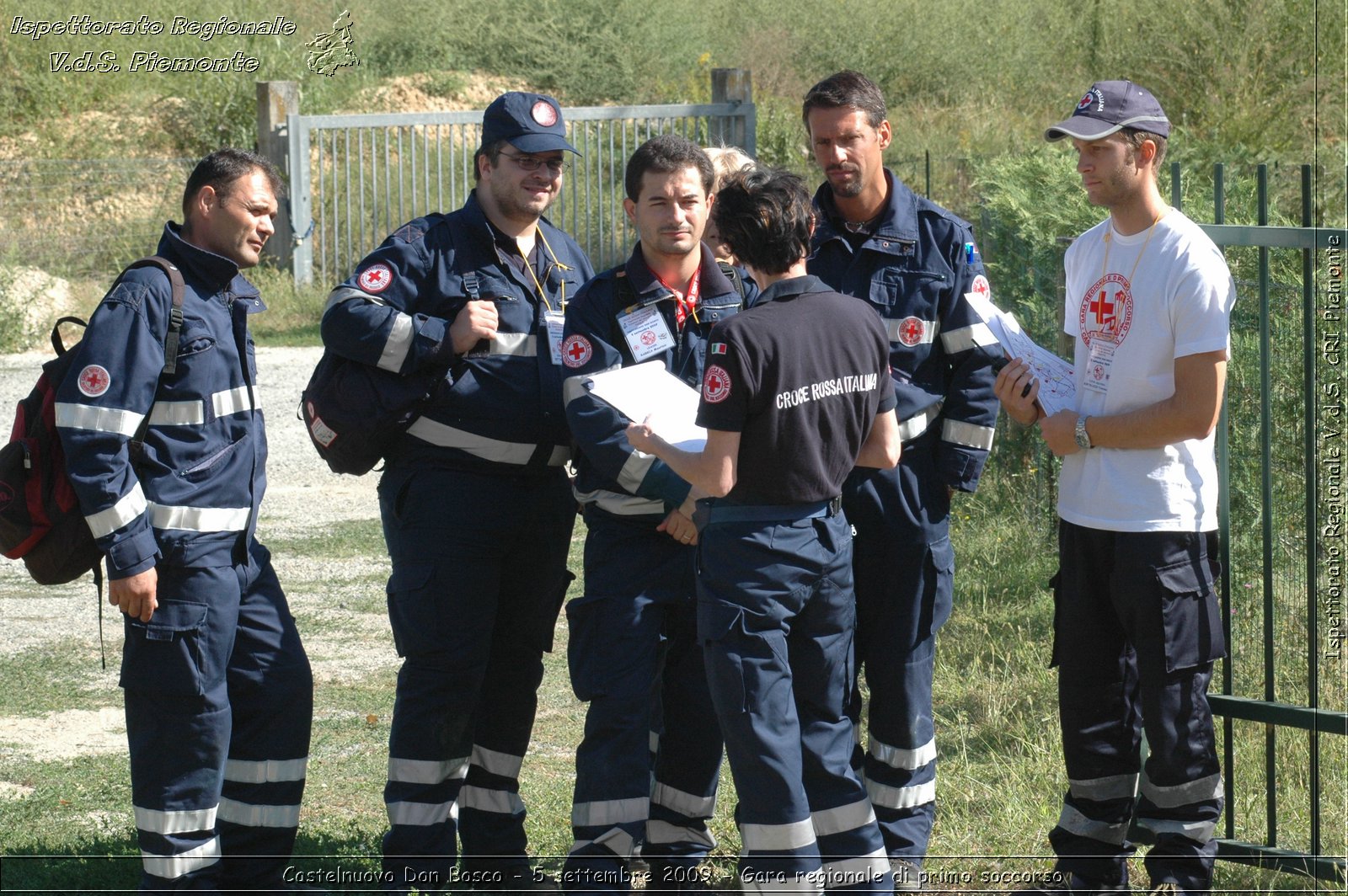 Castelnuovo Don Bosco - 5 settembre 2009 - Gara regionale di primo soccorso -  Croce Rossa Italiana - Ispettorato Regionale Volontari del Soccorso Piemonte