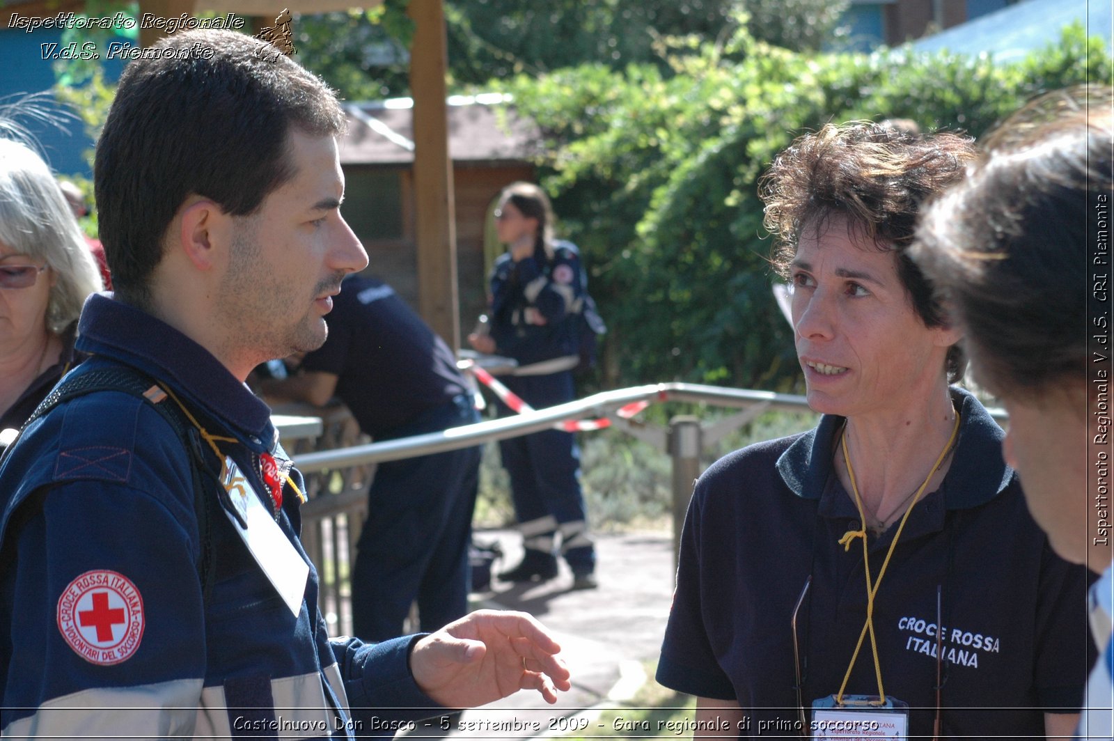 Castelnuovo Don Bosco - 5 settembre 2009 - Gara regionale di primo soccorso -  Croce Rossa Italiana - Ispettorato Regionale Volontari del Soccorso Piemonte