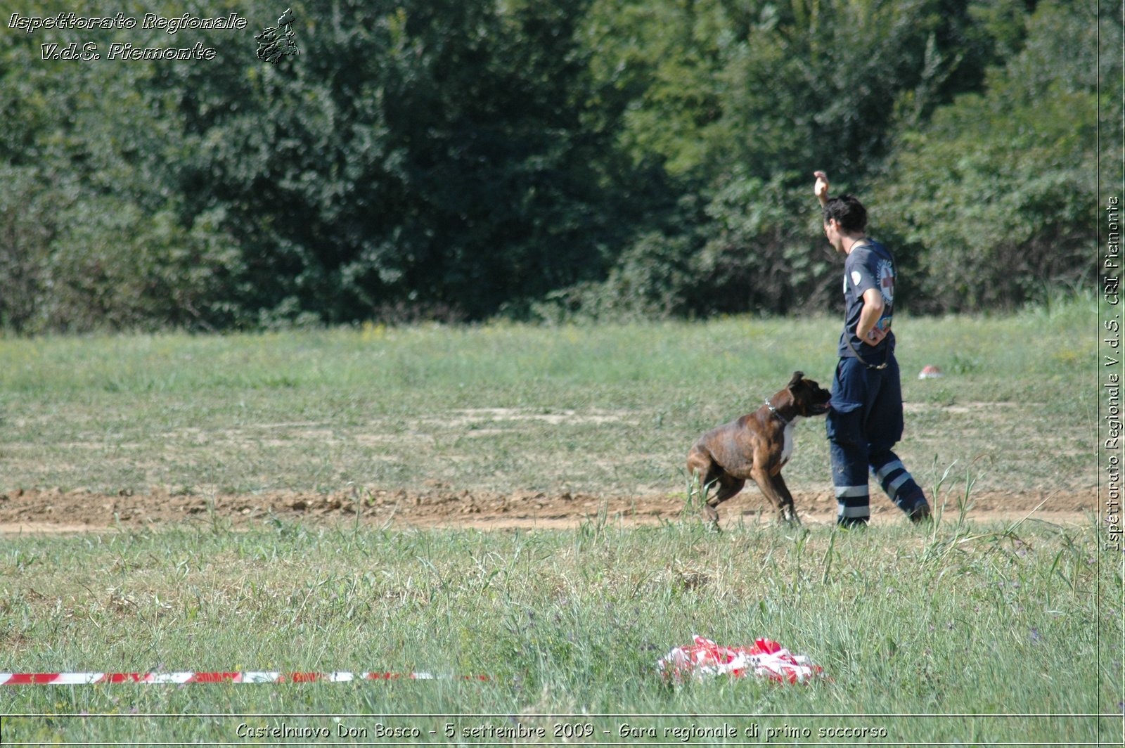 Castelnuovo Don Bosco - 5 settembre 2009 - Gara regionale di primo soccorso -  Croce Rossa Italiana - Ispettorato Regionale Volontari del Soccorso Piemonte