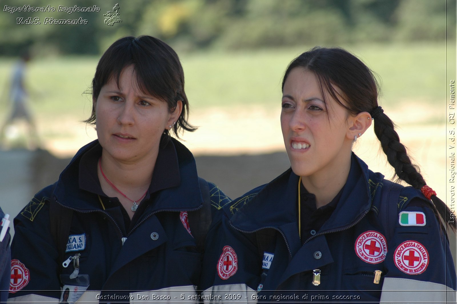 Castelnuovo Don Bosco - 5 settembre 2009 - Gara regionale di primo soccorso -  Croce Rossa Italiana - Ispettorato Regionale Volontari del Soccorso Piemonte