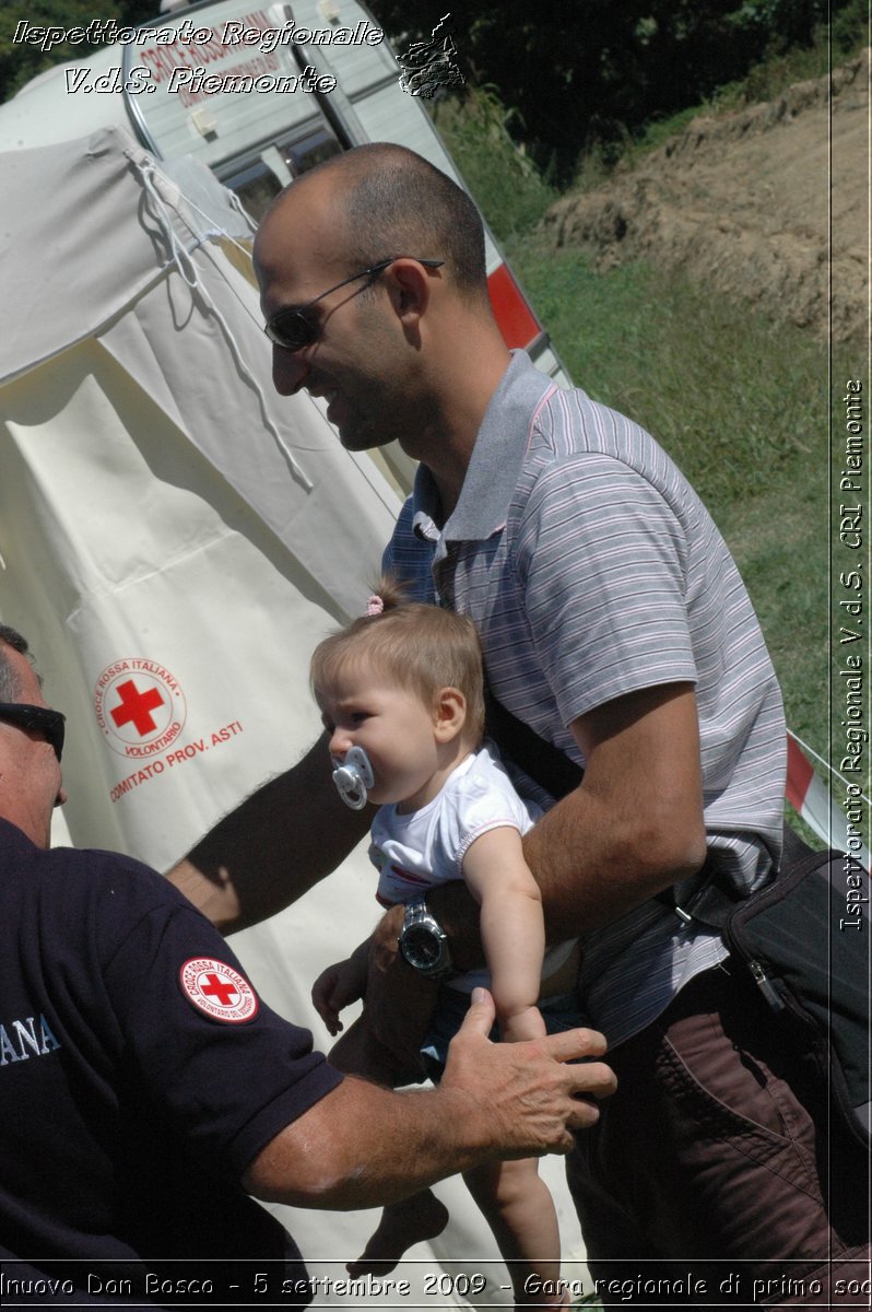 Castelnuovo Don Bosco - 5 settembre 2009 - Gara regionale di primo soccorso -  Croce Rossa Italiana - Ispettorato Regionale Volontari del Soccorso Piemonte