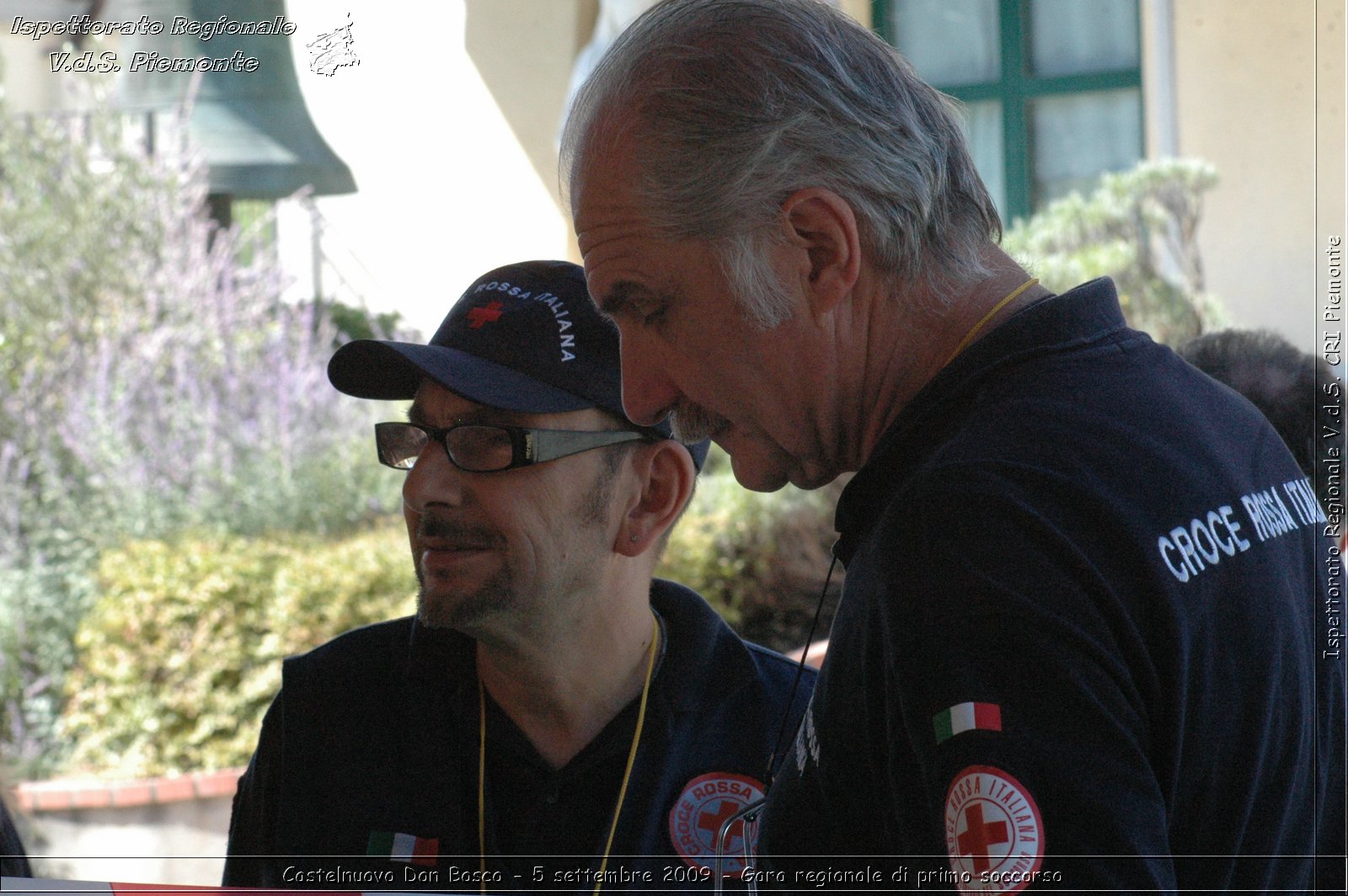 Castelnuovo Don Bosco - 5 settembre 2009 - Gara regionale di primo soccorso -  Croce Rossa Italiana - Ispettorato Regionale Volontari del Soccorso Piemonte