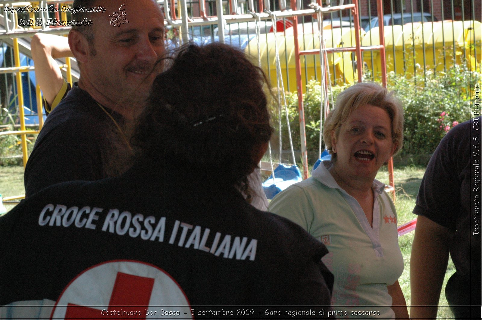 Castelnuovo Don Bosco - 5 settembre 2009 - Gara regionale di primo soccorso -  Croce Rossa Italiana - Ispettorato Regionale Volontari del Soccorso Piemonte