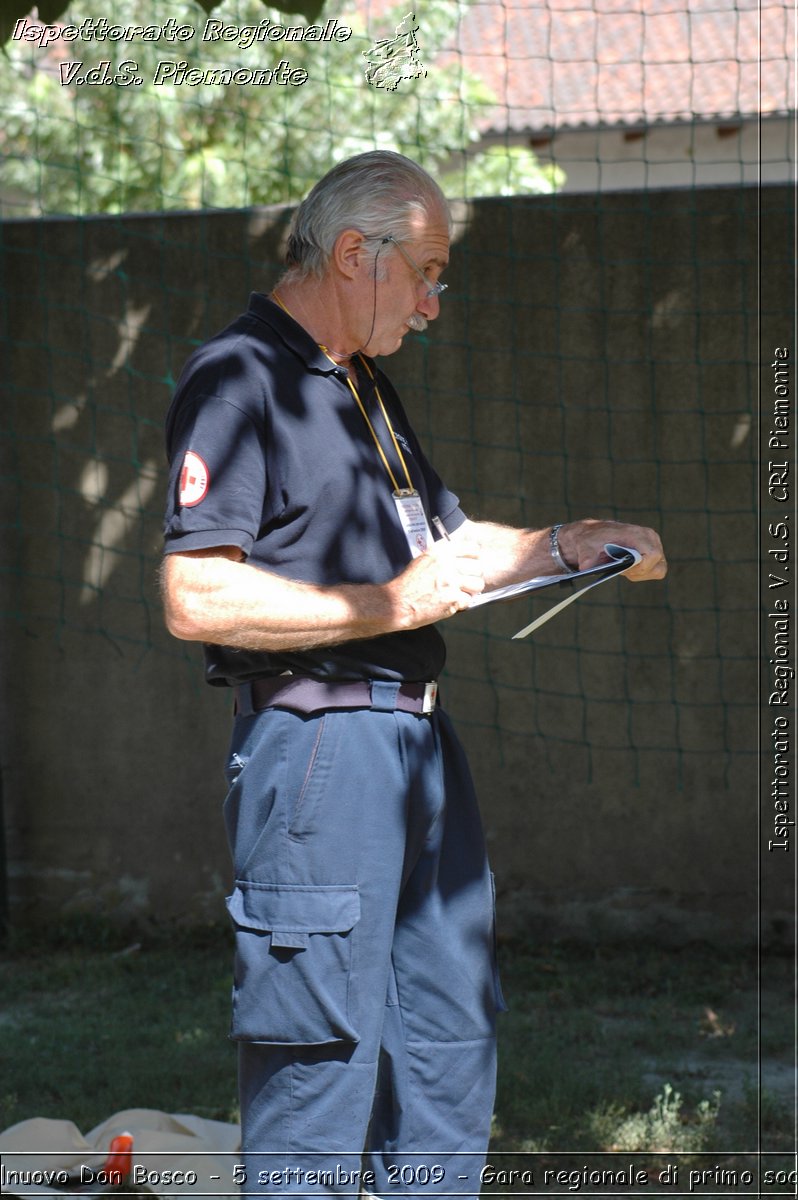 Castelnuovo Don Bosco - 5 settembre 2009 - Gara regionale di primo soccorso -  Croce Rossa Italiana - Ispettorato Regionale Volontari del Soccorso Piemonte