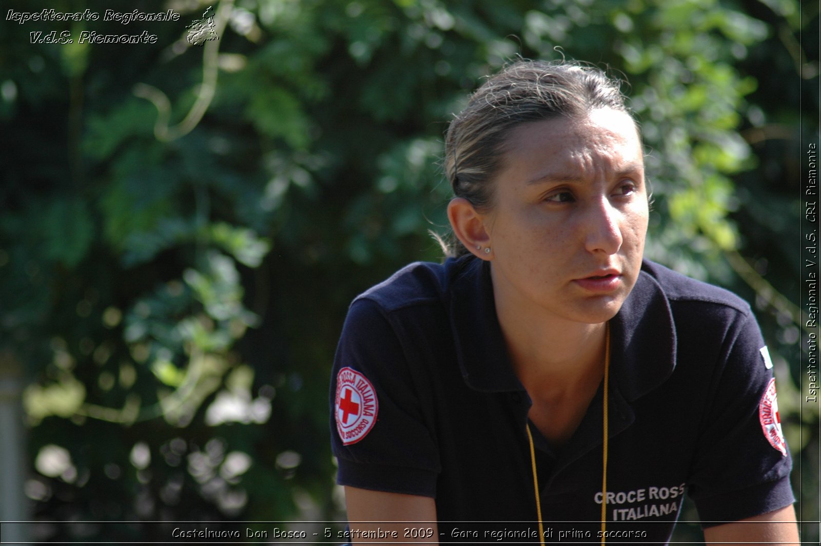 Castelnuovo Don Bosco - 5 settembre 2009 - Gara regionale di primo soccorso -  Croce Rossa Italiana - Ispettorato Regionale Volontari del Soccorso Piemonte