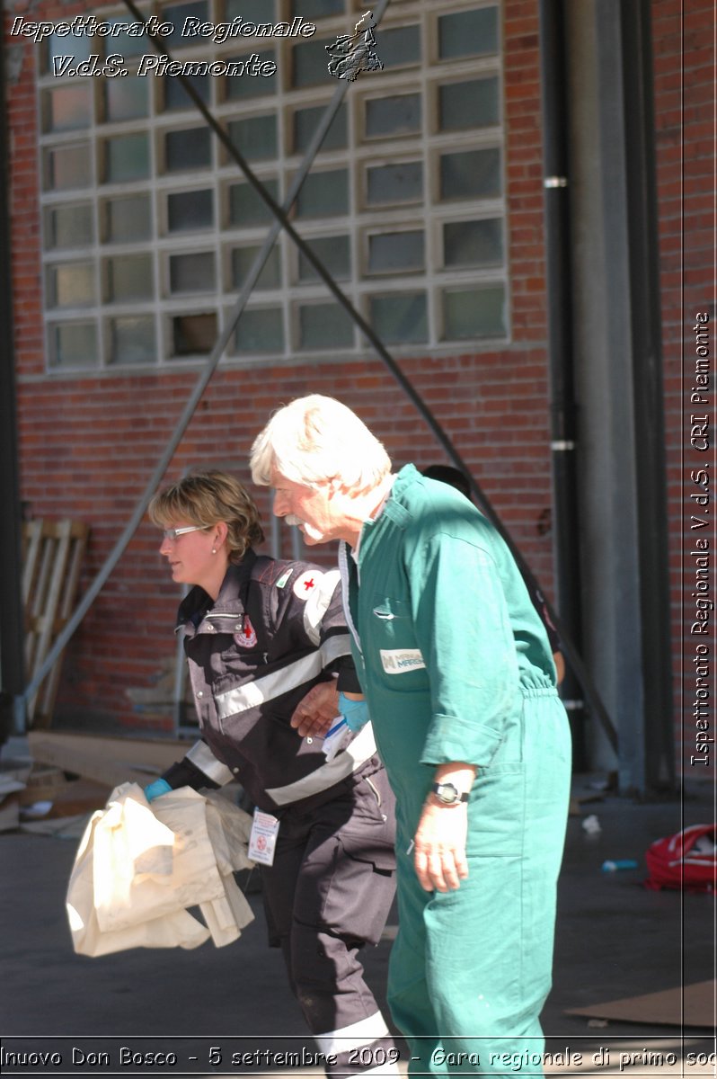 Castelnuovo Don Bosco - 5 settembre 2009 - Gara regionale di primo soccorso -  Croce Rossa Italiana - Ispettorato Regionale Volontari del Soccorso Piemonte