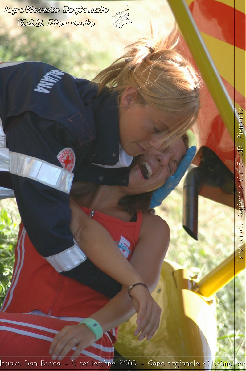 Castelnuovo Don Bosco - 5 settembre 2009 - Gara regionale di primo soccorso -  Croce Rossa Italiana - Ispettorato Regionale Volontari del Soccorso Piemonte