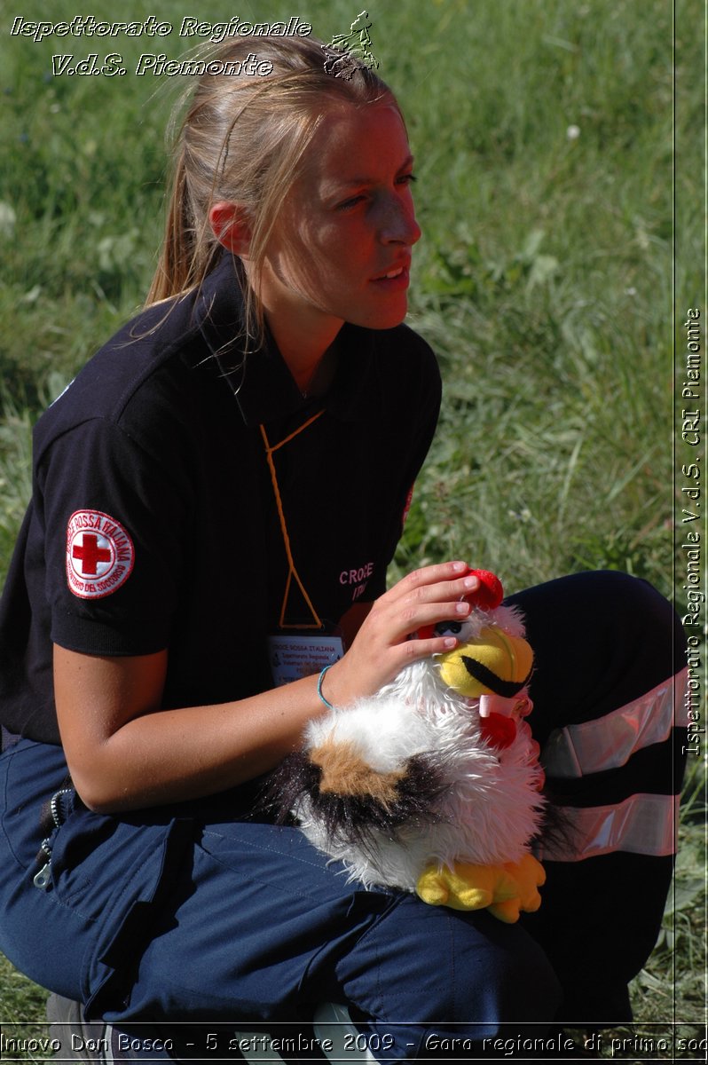 Castelnuovo Don Bosco - 5 settembre 2009 - Gara regionale di primo soccorso -  Croce Rossa Italiana - Ispettorato Regionale Volontari del Soccorso Piemonte