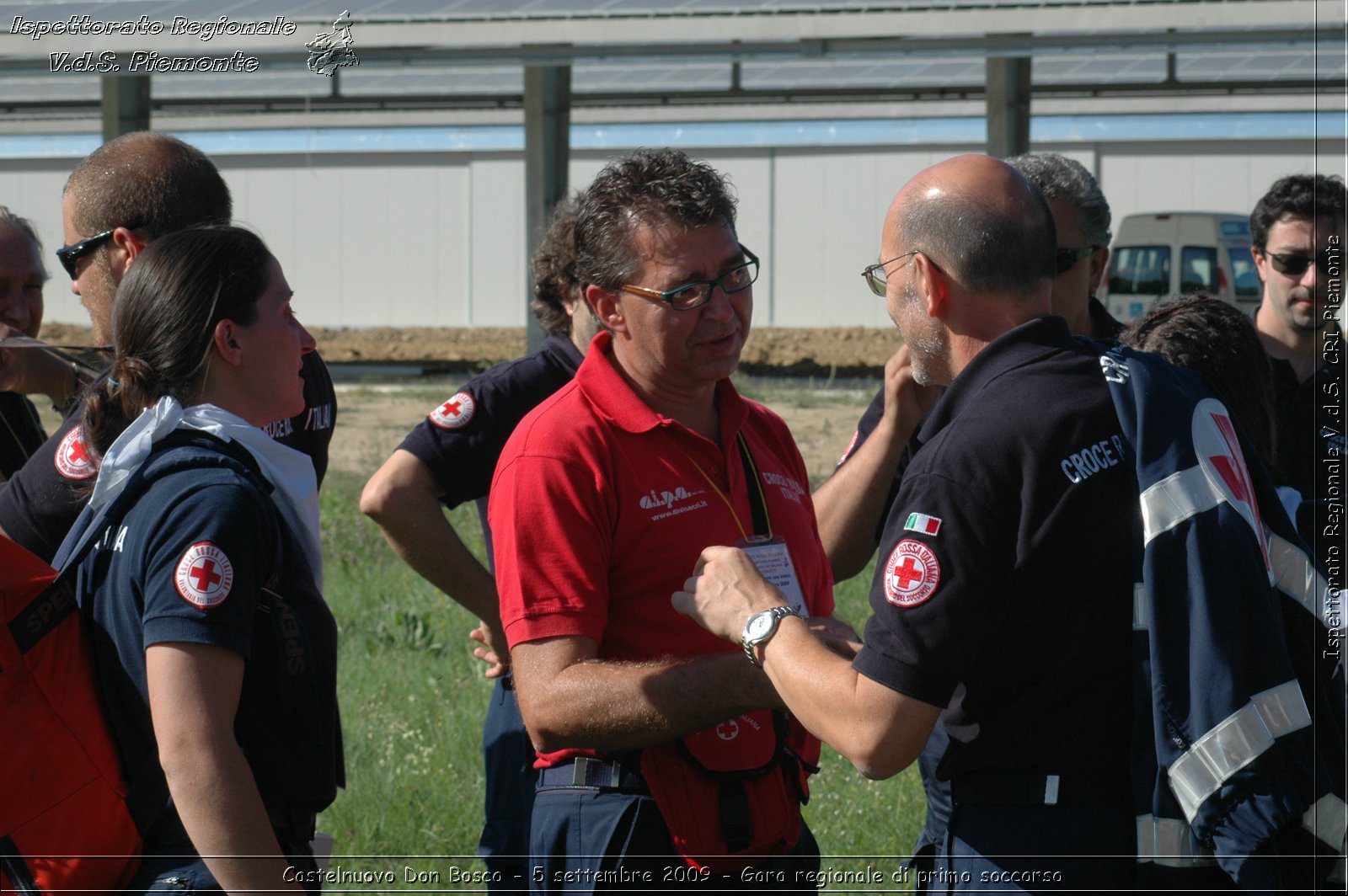 Castelnuovo Don Bosco - 5 settembre 2009 - Gara regionale di primo soccorso -  Croce Rossa Italiana - Ispettorato Regionale Volontari del Soccorso Piemonte