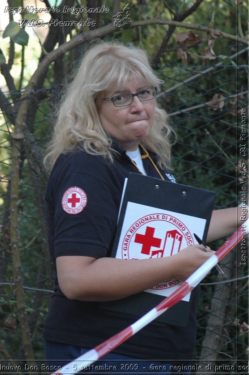 Castelnuovo Don Bosco - 5 settembre 2009 - Gara regionale di primo soccorso -  Croce Rossa Italiana - Ispettorato Regionale Volontari del Soccorso Piemonte