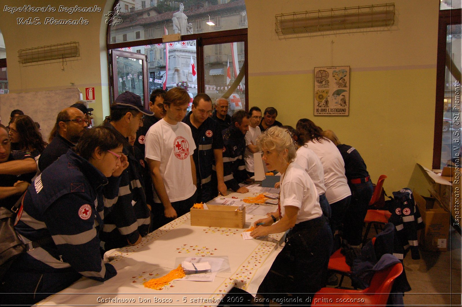 Castelnuovo Don Bosco - 5 settembre 2009 - Gara regionale di primo soccorso -  Croce Rossa Italiana - Ispettorato Regionale Volontari del Soccorso Piemonte