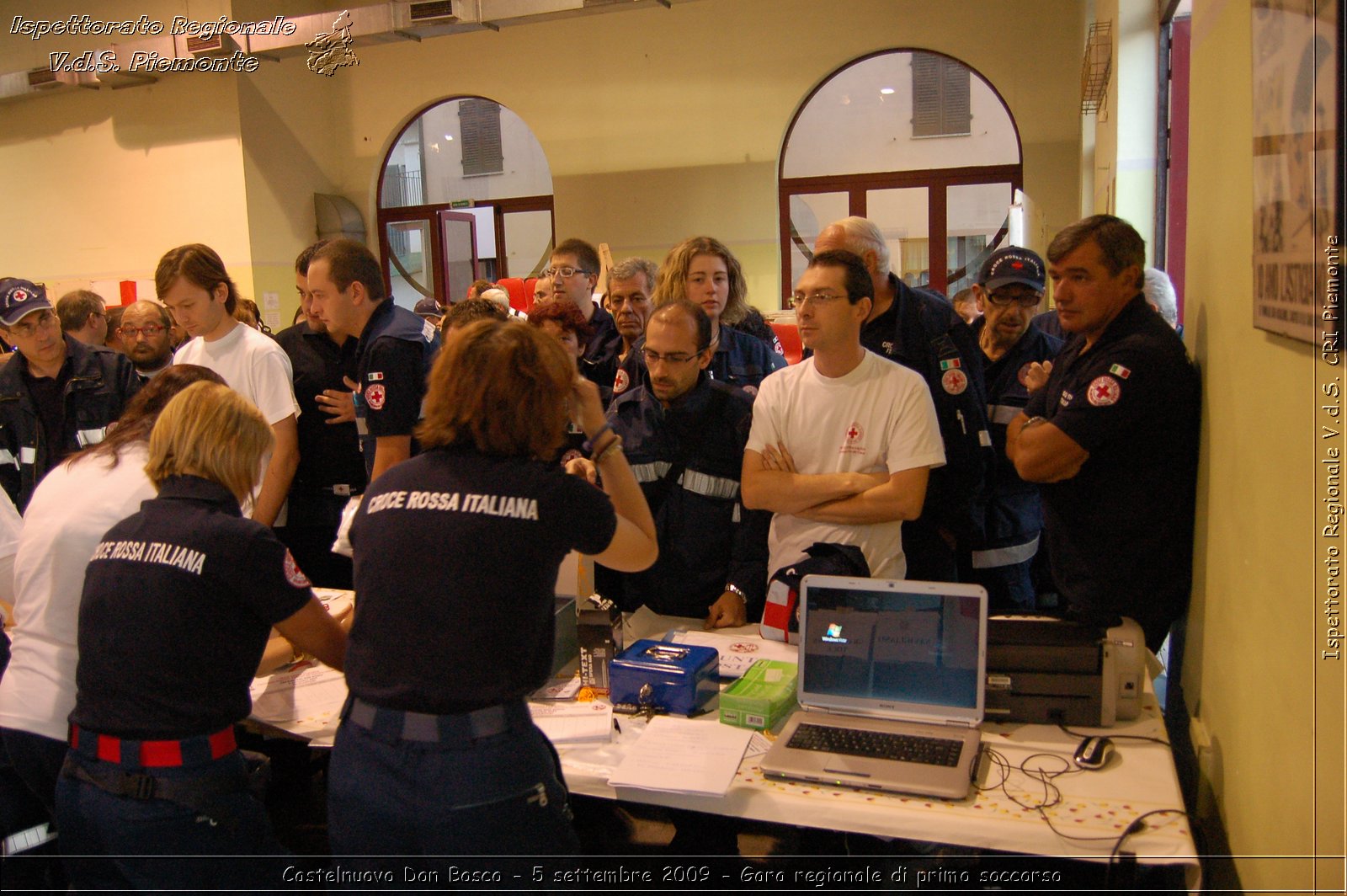 Castelnuovo Don Bosco - 5 settembre 2009 - Gara regionale di primo soccorso -  Croce Rossa Italiana - Ispettorato Regionale Volontari del Soccorso Piemonte