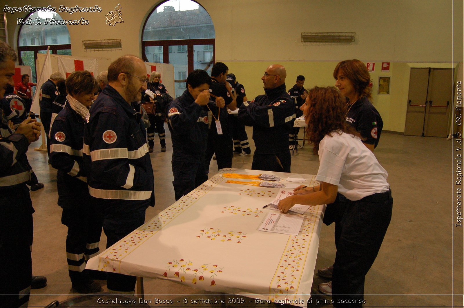 Castelnuovo Don Bosco - 5 settembre 2009 - Gara regionale di primo soccorso -  Croce Rossa Italiana - Ispettorato Regionale Volontari del Soccorso Piemonte