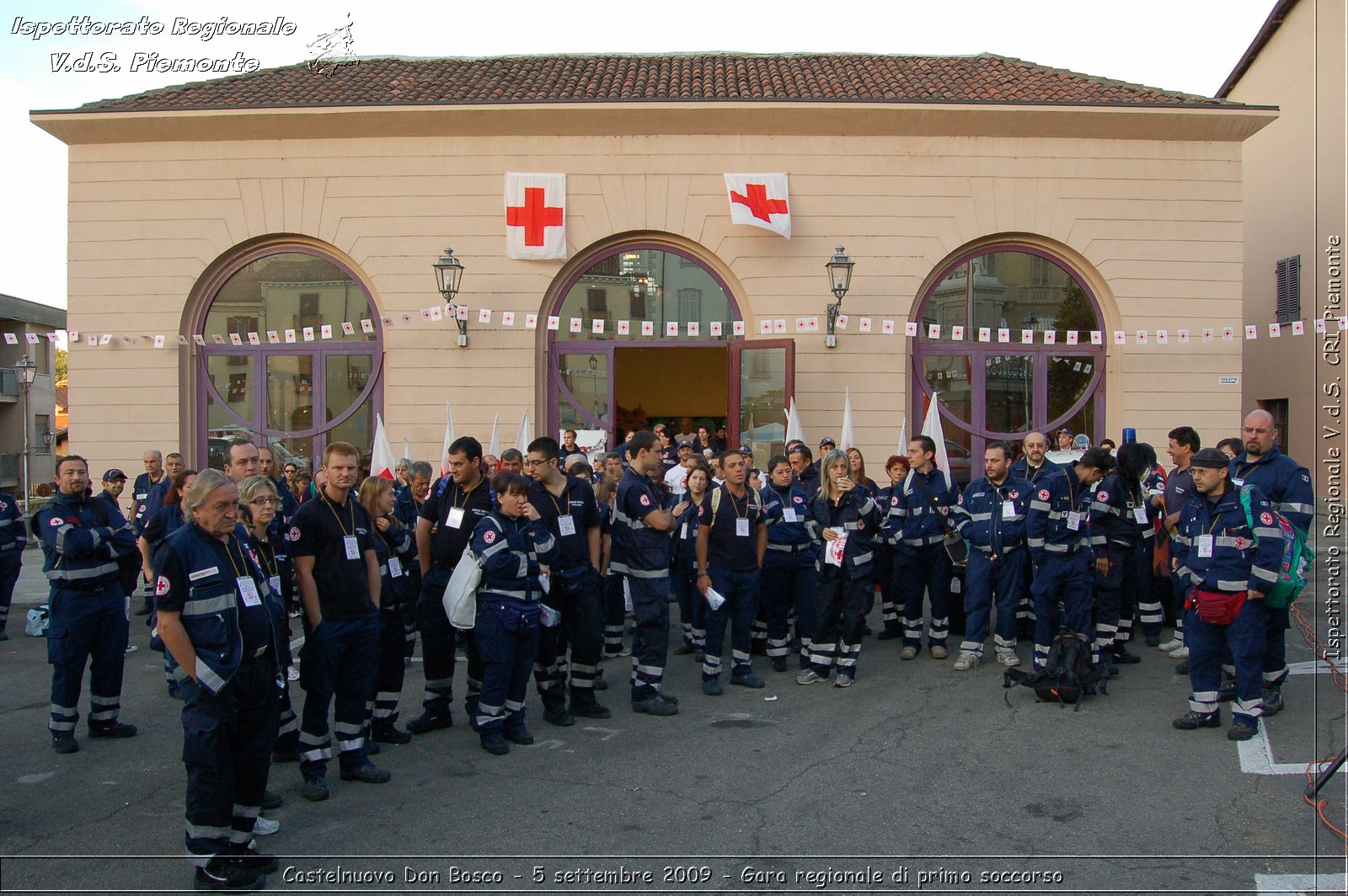 Castelnuovo Don Bosco - 5 settembre 2009 - Gara regionale di primo soccorso -  Croce Rossa Italiana - Ispettorato Regionale Volontari del Soccorso Piemonte