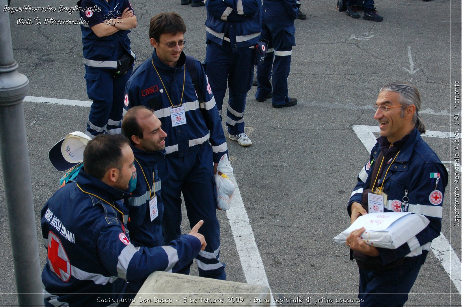 Castelnuovo Don Bosco - 5 settembre 2009 - Gara regionale di primo soccorso -  Croce Rossa Italiana - Ispettorato Regionale Volontari del Soccorso Piemonte