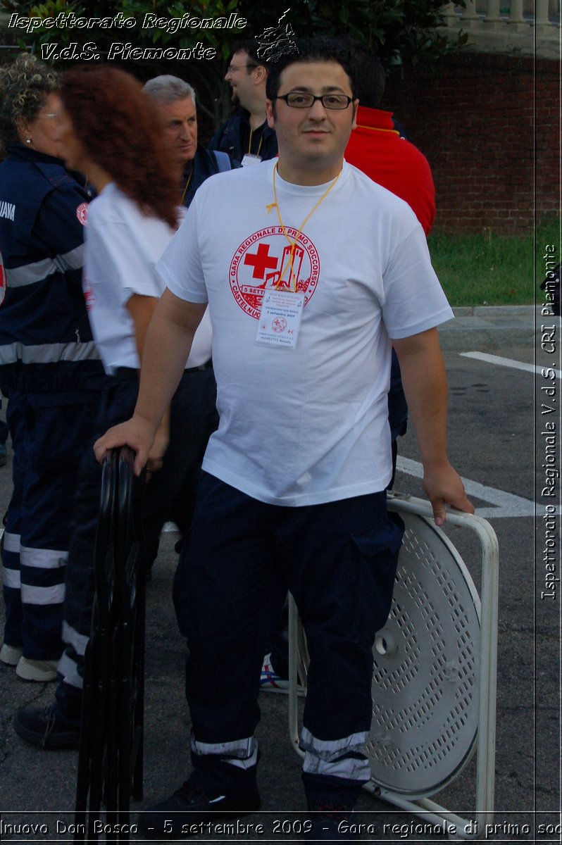 Castelnuovo Don Bosco - 5 settembre 2009 - Gara regionale di primo soccorso -  Croce Rossa Italiana - Ispettorato Regionale Volontari del Soccorso Piemonte