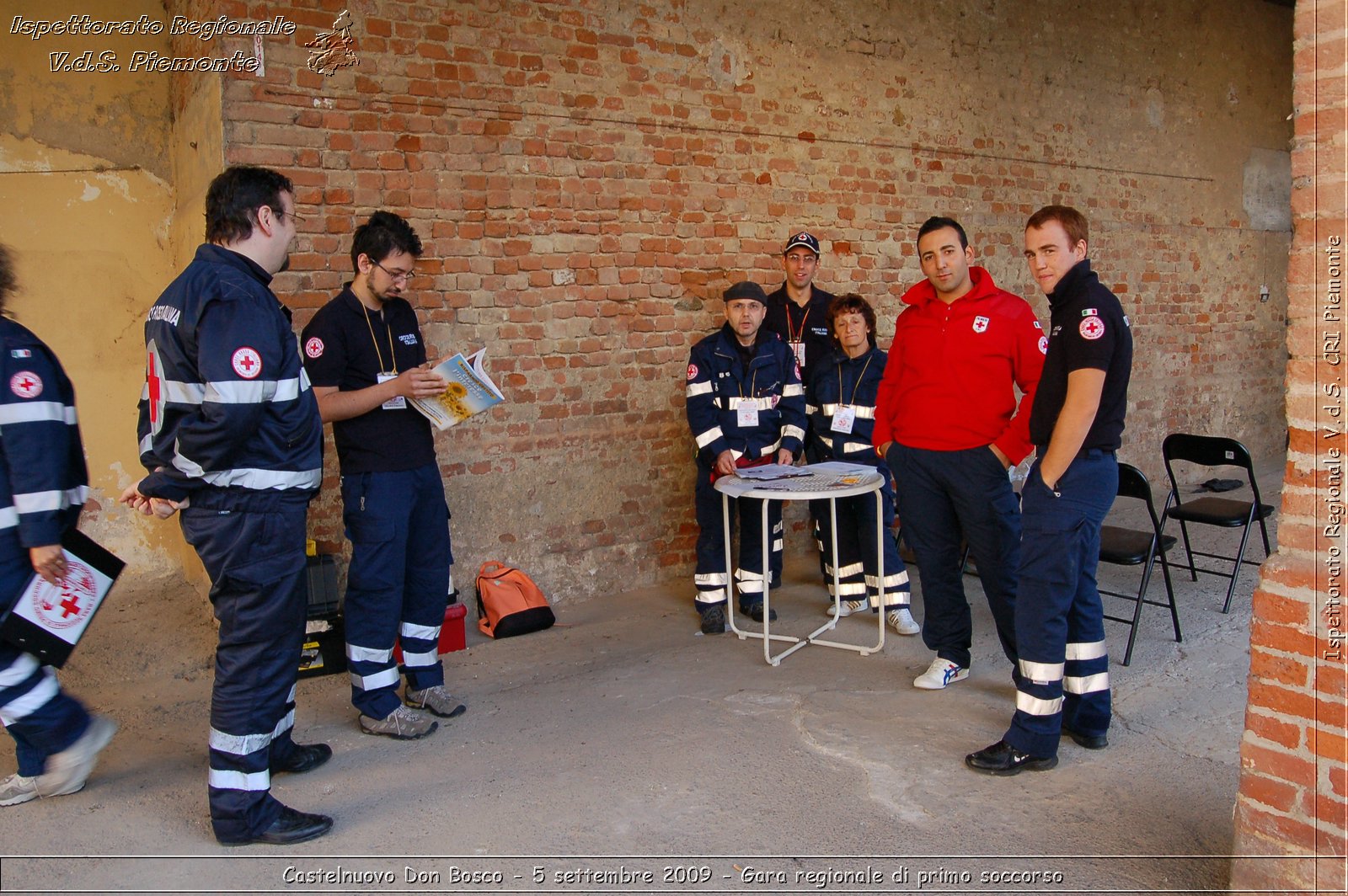 Castelnuovo Don Bosco - 5 settembre 2009 - Gara regionale di primo soccorso -  Croce Rossa Italiana - Ispettorato Regionale Volontari del Soccorso Piemonte