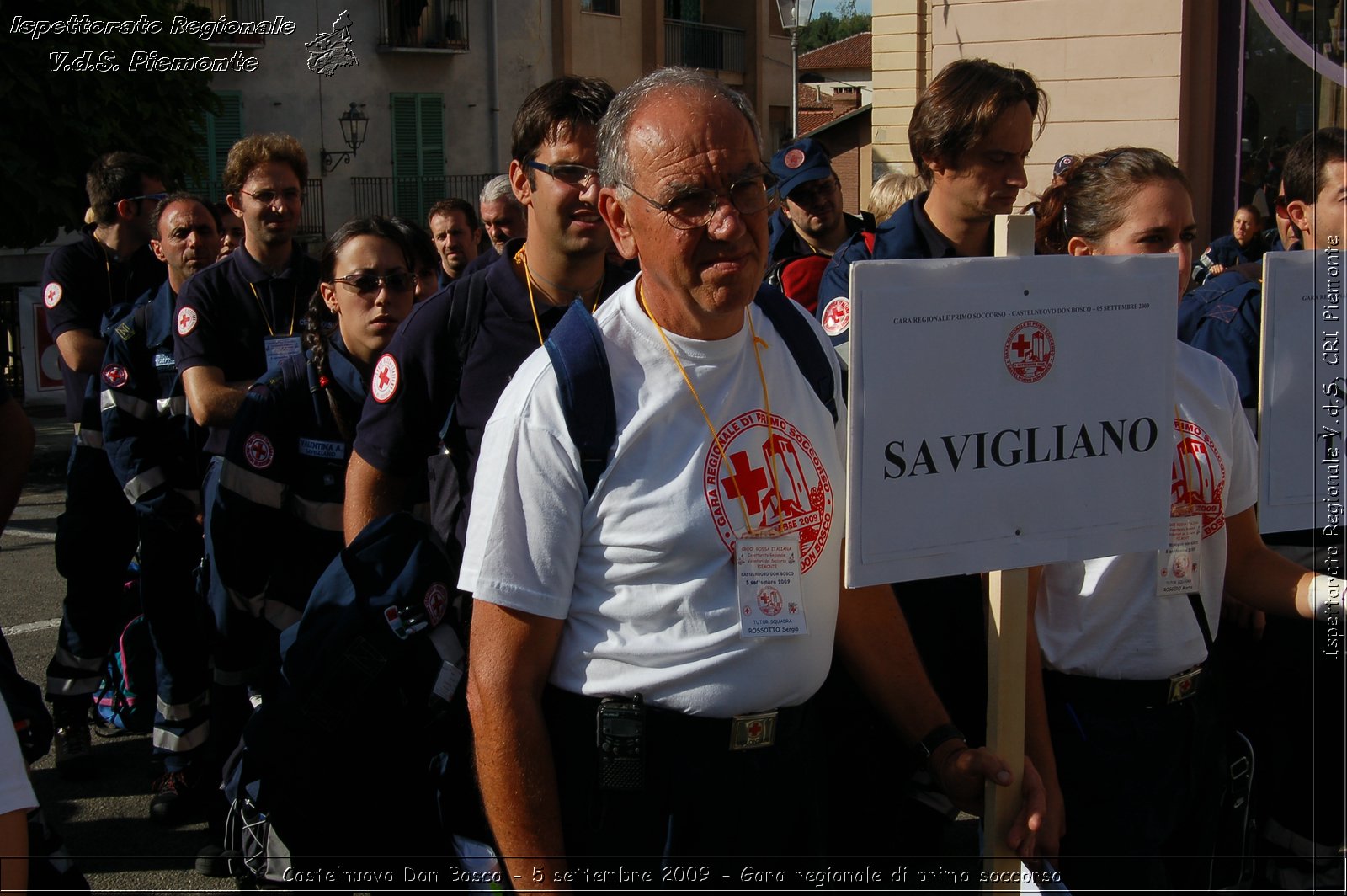 Castelnuovo Don Bosco - 5 settembre 2009 - Gara regionale di primo soccorso -  Croce Rossa Italiana - Ispettorato Regionale Volontari del Soccorso Piemonte