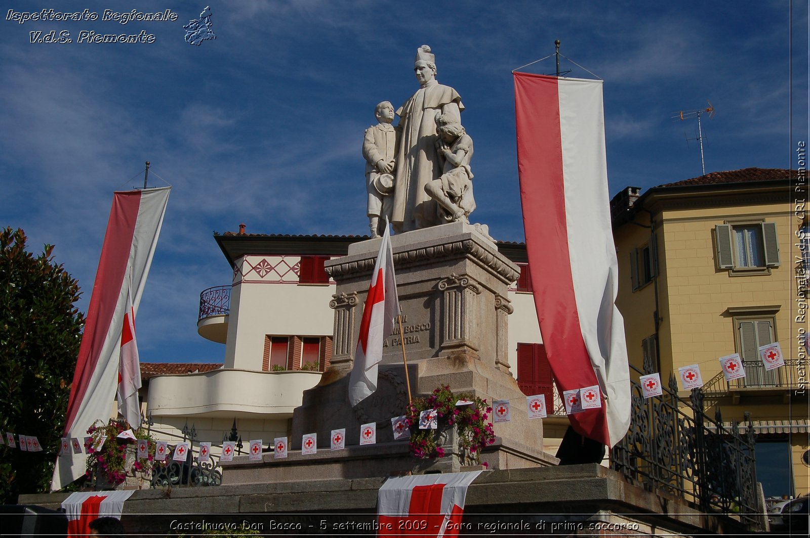 Castelnuovo Don Bosco - 5 settembre 2009 - Gara regionale di primo soccorso -  Croce Rossa Italiana - Ispettorato Regionale Volontari del Soccorso Piemonte