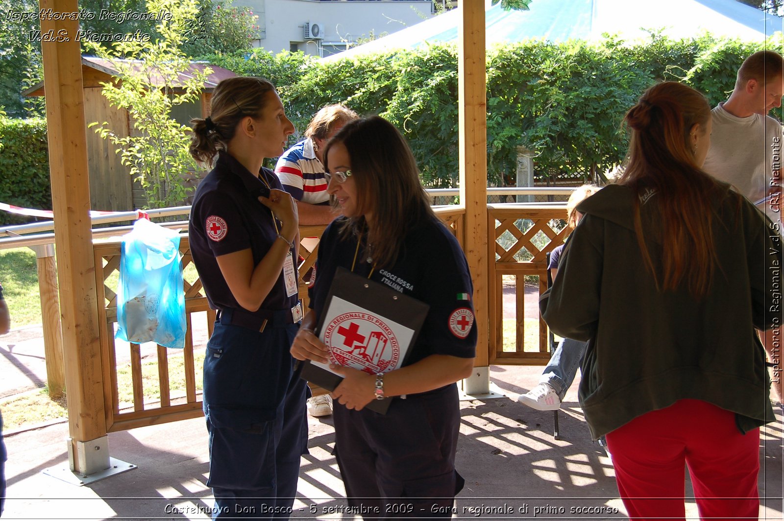 Castelnuovo Don Bosco - 5 settembre 2009 - Gara regionale di primo soccorso -  Croce Rossa Italiana - Ispettorato Regionale Volontari del Soccorso Piemonte