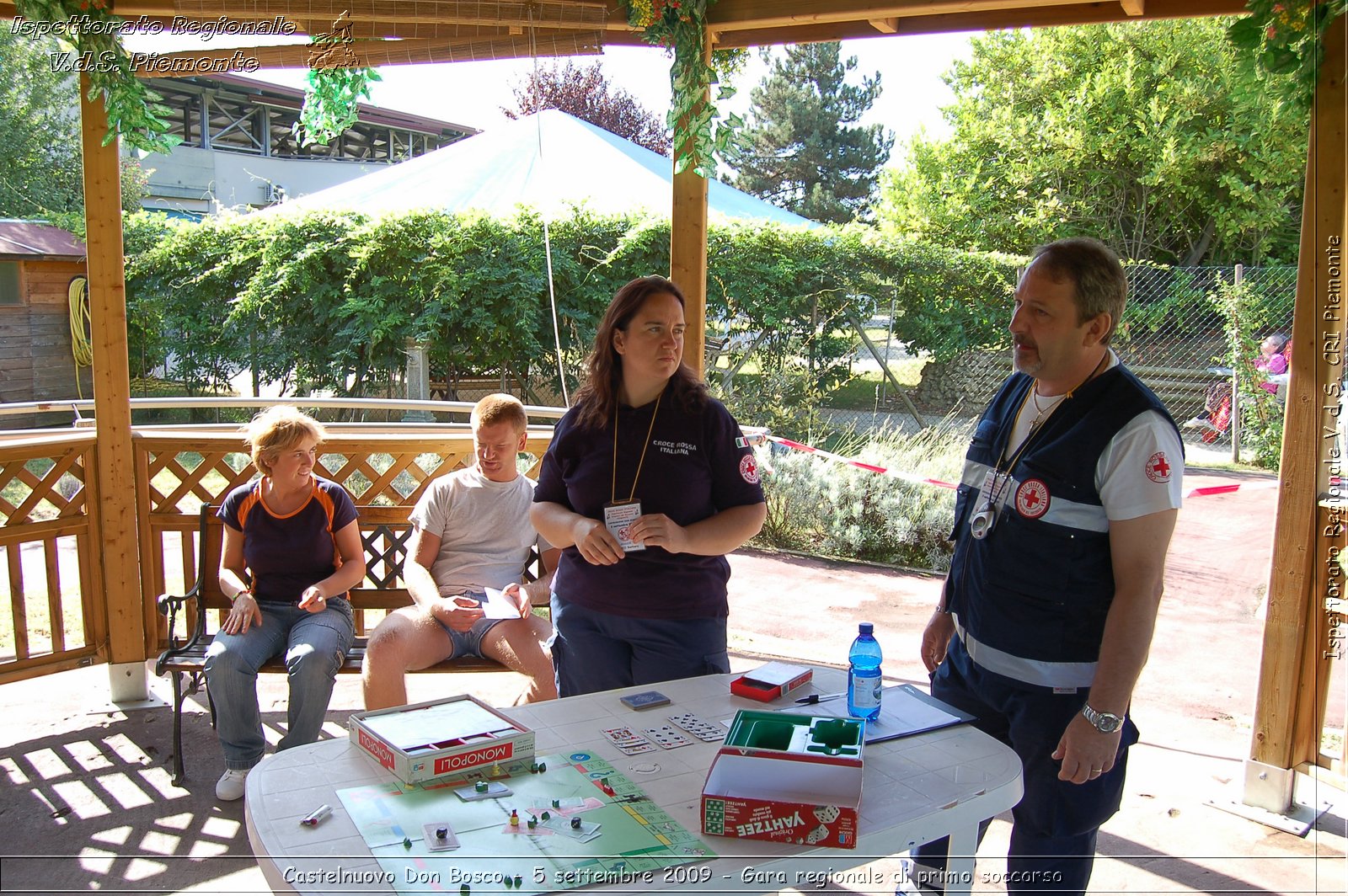 Castelnuovo Don Bosco - 5 settembre 2009 - Gara regionale di primo soccorso -  Croce Rossa Italiana - Ispettorato Regionale Volontari del Soccorso Piemonte