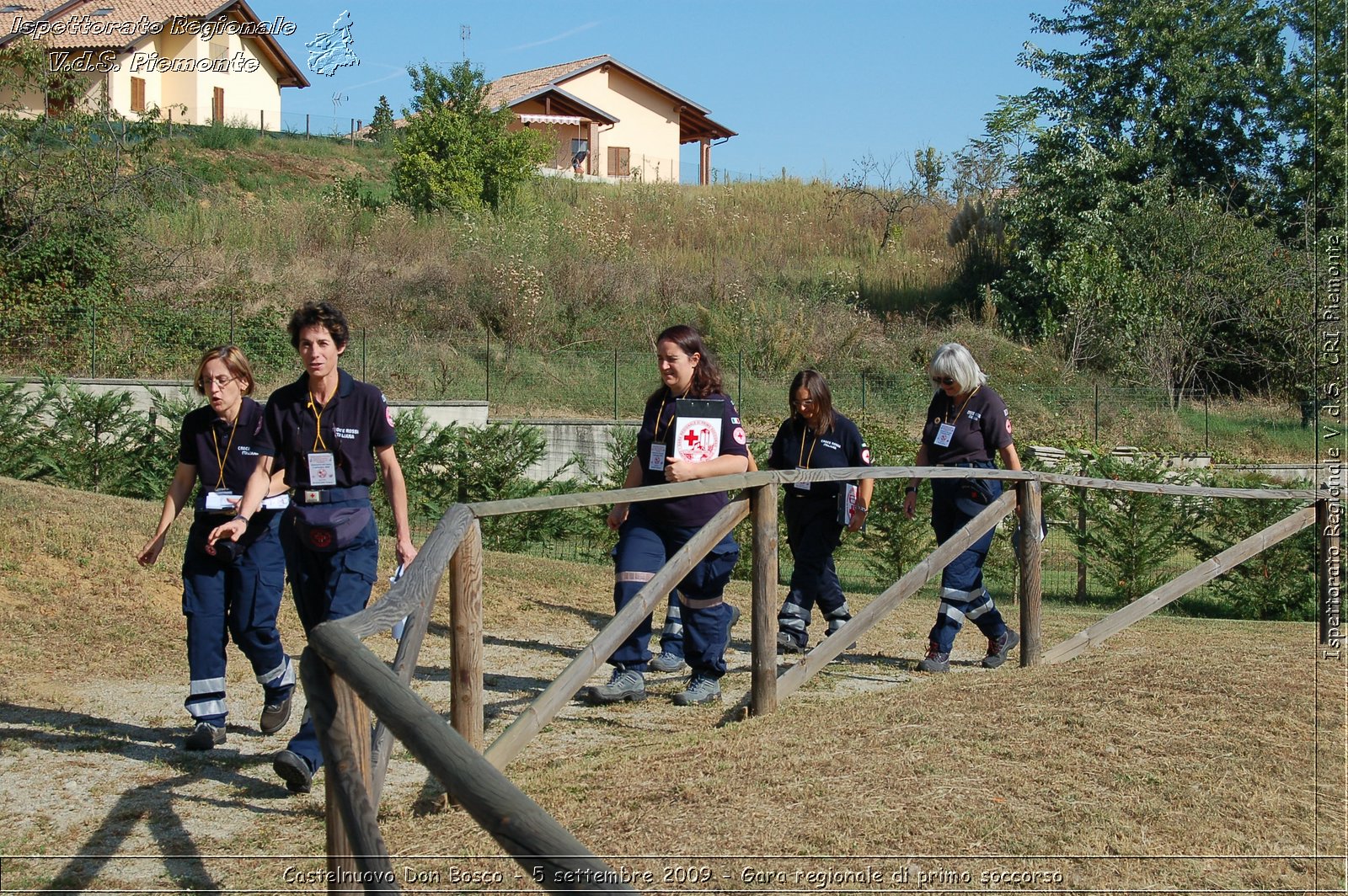 Castelnuovo Don Bosco - 5 settembre 2009 - Gara regionale di primo soccorso -  Croce Rossa Italiana - Ispettorato Regionale Volontari del Soccorso Piemonte