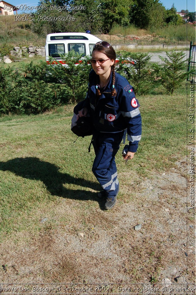 Castelnuovo Don Bosco - 5 settembre 2009 - Gara regionale di primo soccorso -  Croce Rossa Italiana - Ispettorato Regionale Volontari del Soccorso Piemonte