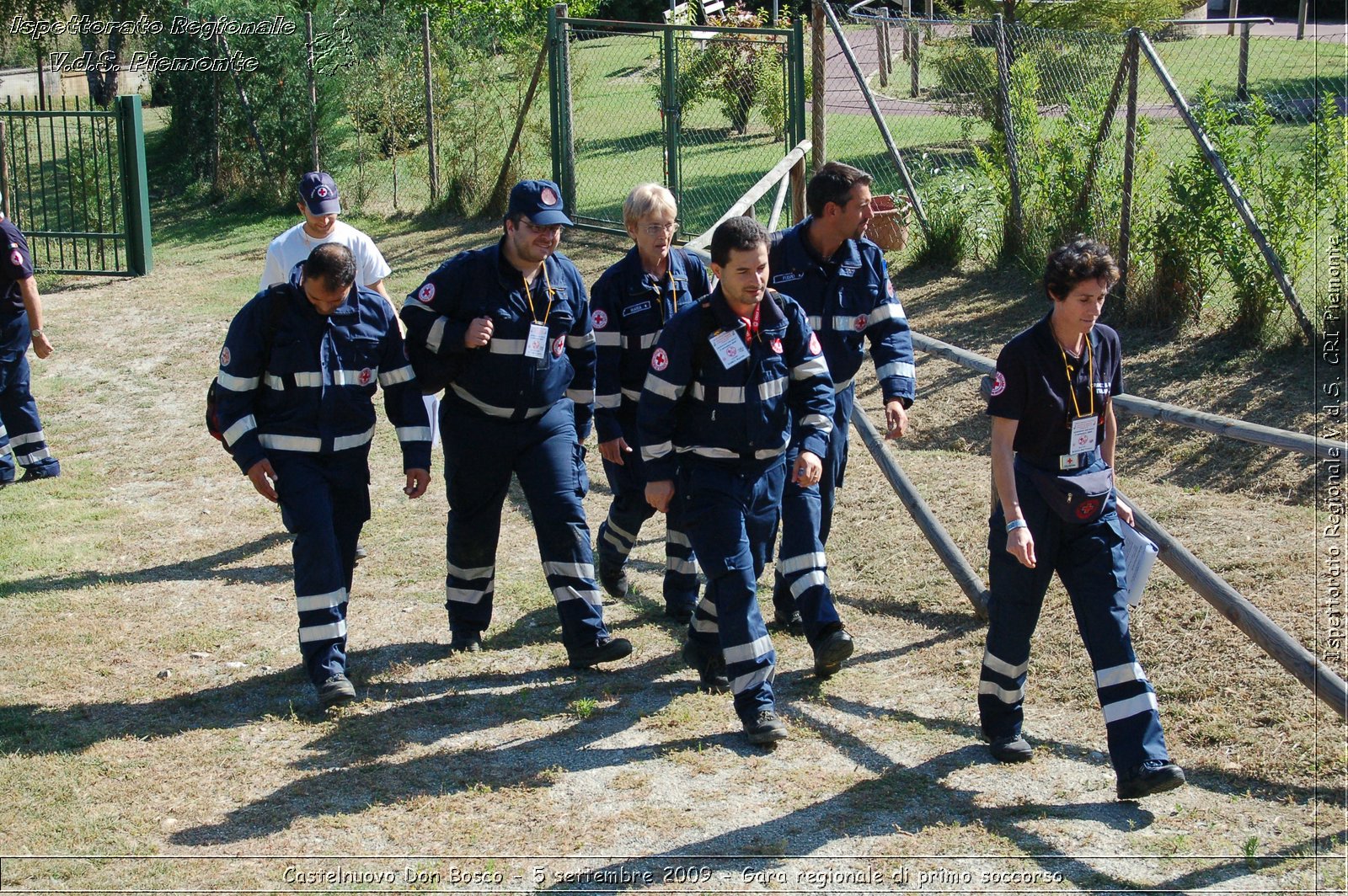 Castelnuovo Don Bosco - 5 settembre 2009 - Gara regionale di primo soccorso -  Croce Rossa Italiana - Ispettorato Regionale Volontari del Soccorso Piemonte