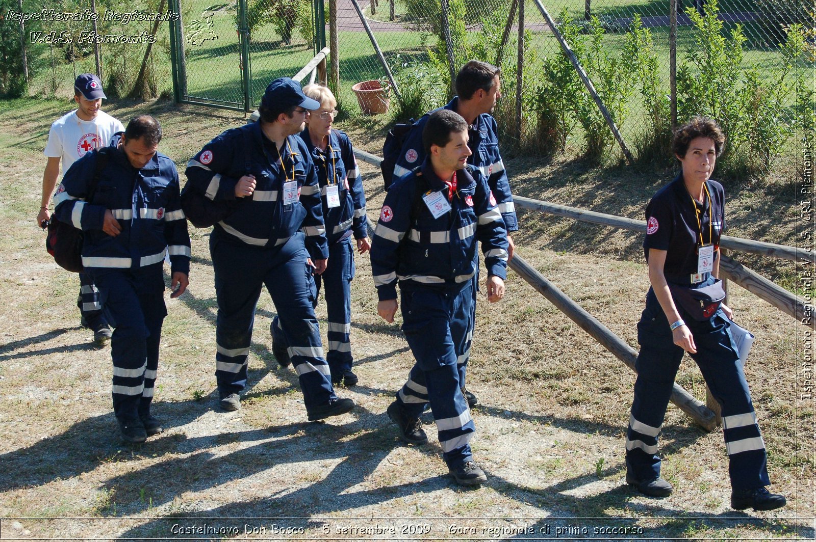 Castelnuovo Don Bosco - 5 settembre 2009 - Gara regionale di primo soccorso -  Croce Rossa Italiana - Ispettorato Regionale Volontari del Soccorso Piemonte