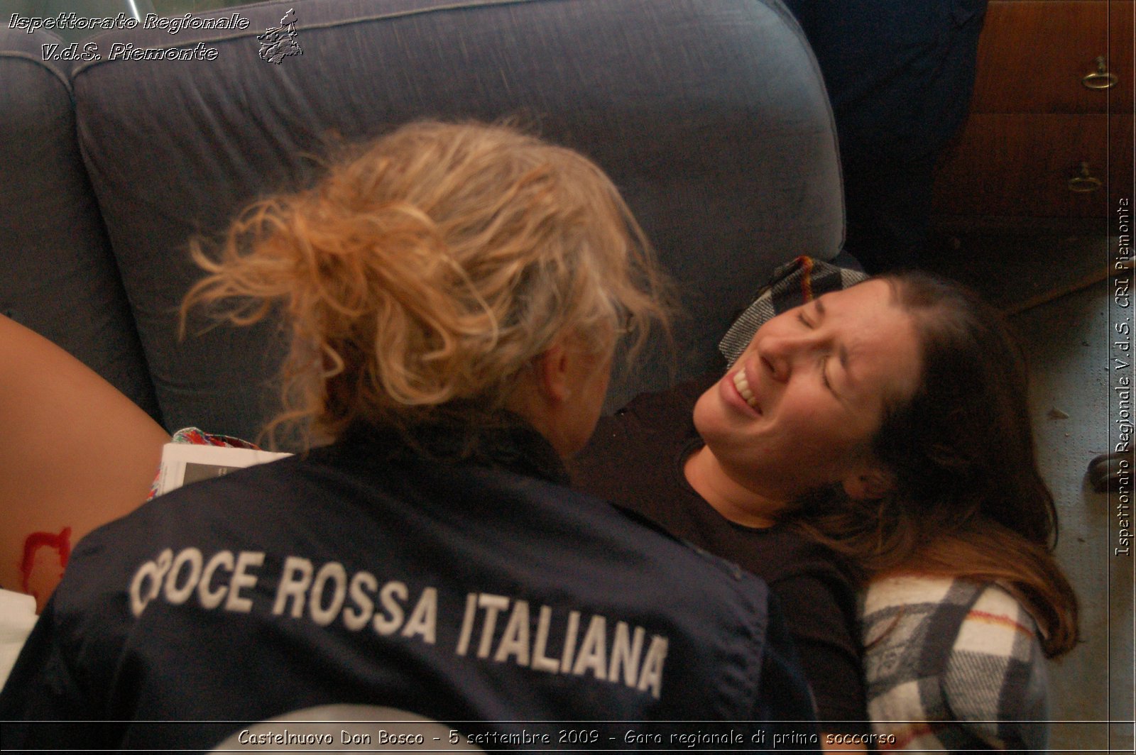 Castelnuovo Don Bosco - 5 settembre 2009 - Gara regionale di primo soccorso -  Croce Rossa Italiana - Ispettorato Regionale Volontari del Soccorso Piemonte