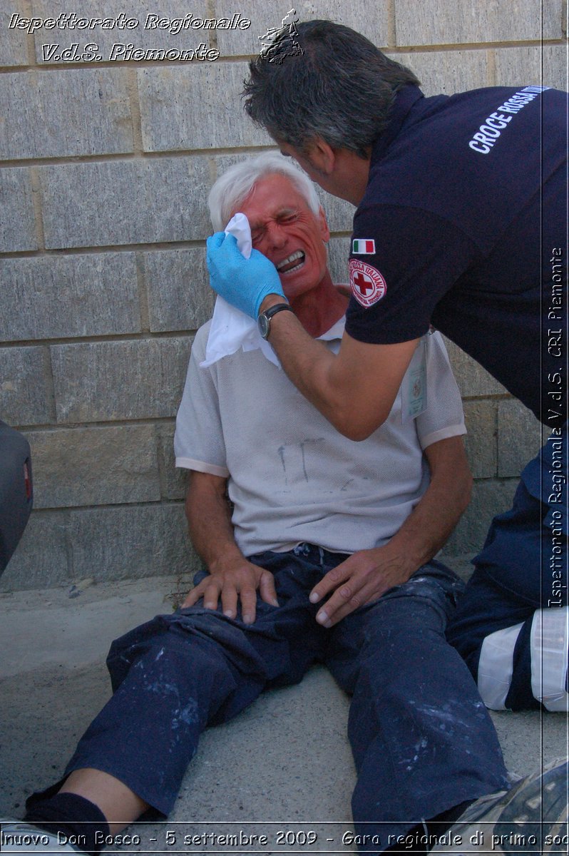 Castelnuovo Don Bosco - 5 settembre 2009 - Gara regionale di primo soccorso -  Croce Rossa Italiana - Ispettorato Regionale Volontari del Soccorso Piemonte