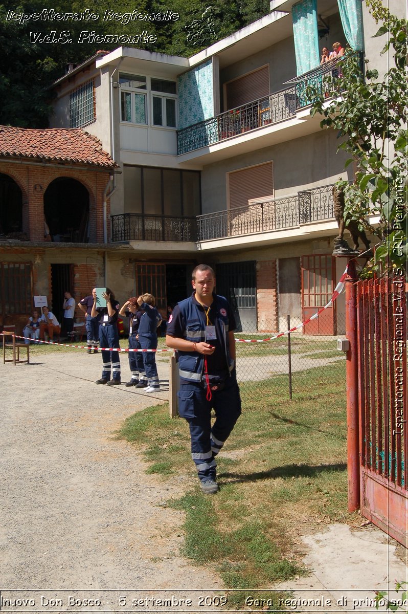 Castelnuovo Don Bosco - 5 settembre 2009 - Gara regionale di primo soccorso -  Croce Rossa Italiana - Ispettorato Regionale Volontari del Soccorso Piemonte