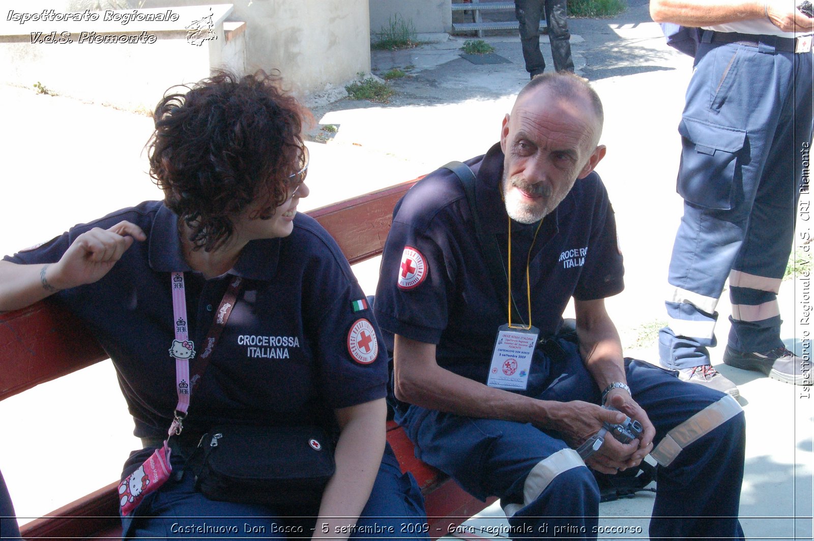 Castelnuovo Don Bosco - 5 settembre 2009 - Gara regionale di primo soccorso -  Croce Rossa Italiana - Ispettorato Regionale Volontari del Soccorso Piemonte