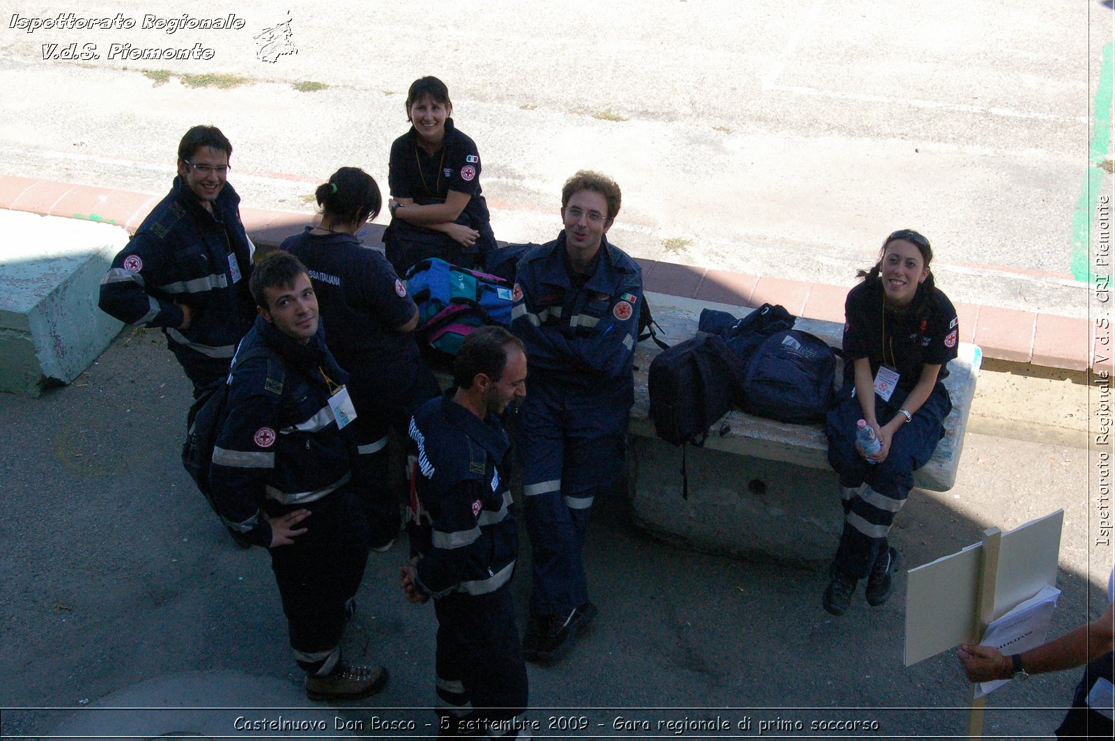 Castelnuovo Don Bosco - 5 settembre 2009 - Gara regionale di primo soccorso -  Croce Rossa Italiana - Ispettorato Regionale Volontari del Soccorso Piemonte