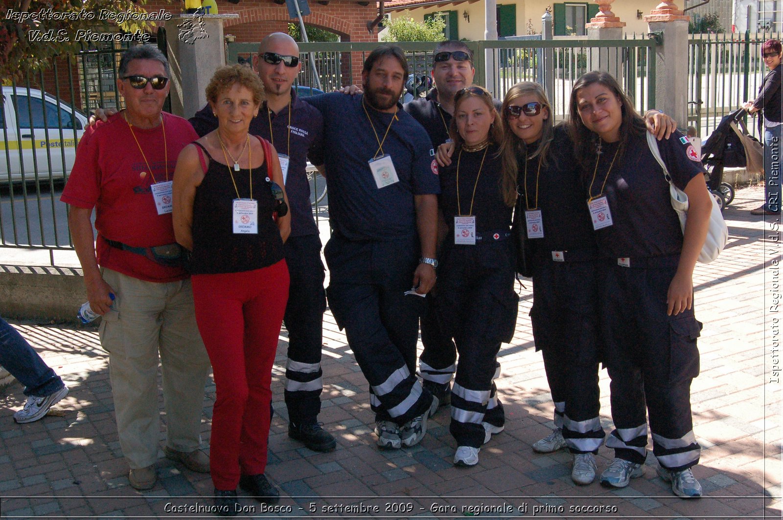 Castelnuovo Don Bosco - 5 settembre 2009 - Gara regionale di primo soccorso -  Croce Rossa Italiana - Ispettorato Regionale Volontari del Soccorso Piemonte