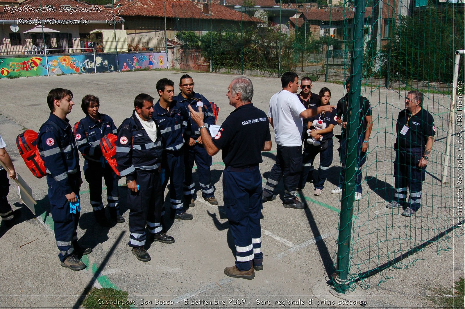 Castelnuovo Don Bosco - 5 settembre 2009 - Gara regionale di primo soccorso -  Croce Rossa Italiana - Ispettorato Regionale Volontari del Soccorso Piemonte