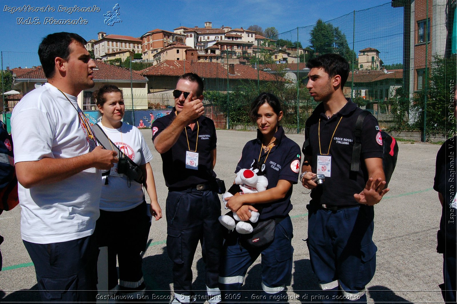 Castelnuovo Don Bosco - 5 settembre 2009 - Gara regionale di primo soccorso -  Croce Rossa Italiana - Ispettorato Regionale Volontari del Soccorso Piemonte