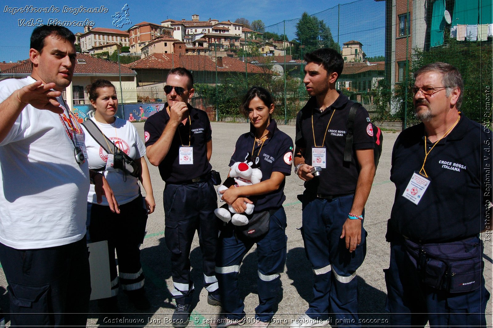 Castelnuovo Don Bosco - 5 settembre 2009 - Gara regionale di primo soccorso -  Croce Rossa Italiana - Ispettorato Regionale Volontari del Soccorso Piemonte