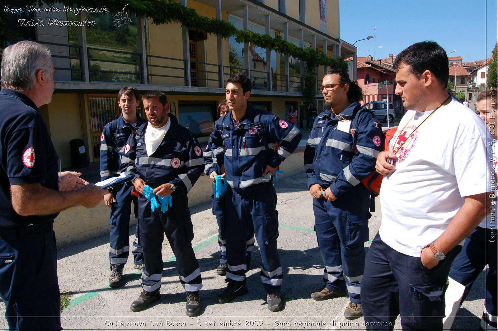 Castelnuovo Don Bosco - 5 settembre 2009 - Gara regionale di primo soccorso -  Croce Rossa Italiana - Ispettorato Regionale Volontari del Soccorso Piemonte