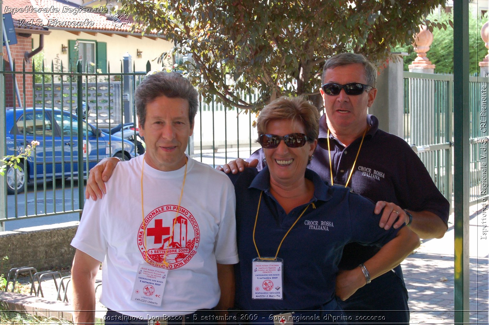 Castelnuovo Don Bosco - 5 settembre 2009 - Gara regionale di primo soccorso -  Croce Rossa Italiana - Ispettorato Regionale Volontari del Soccorso Piemonte