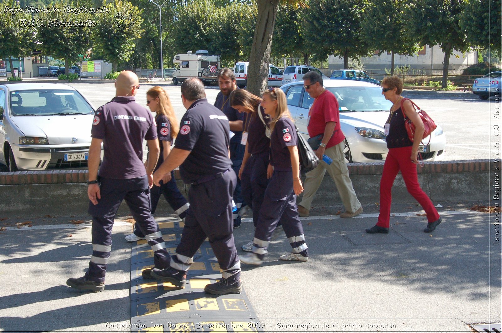 Castelnuovo Don Bosco - 5 settembre 2009 - Gara regionale di primo soccorso -  Croce Rossa Italiana - Ispettorato Regionale Volontari del Soccorso Piemonte