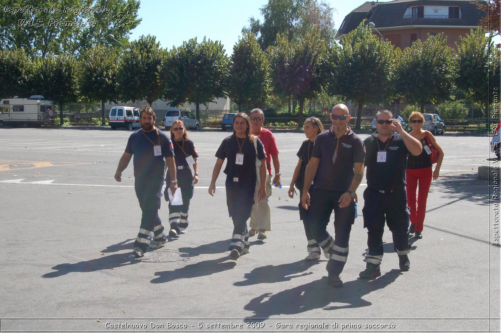 Castelnuovo Don Bosco - 5 settembre 2009 - Gara regionale di primo soccorso -  Croce Rossa Italiana - Ispettorato Regionale Volontari del Soccorso Piemonte