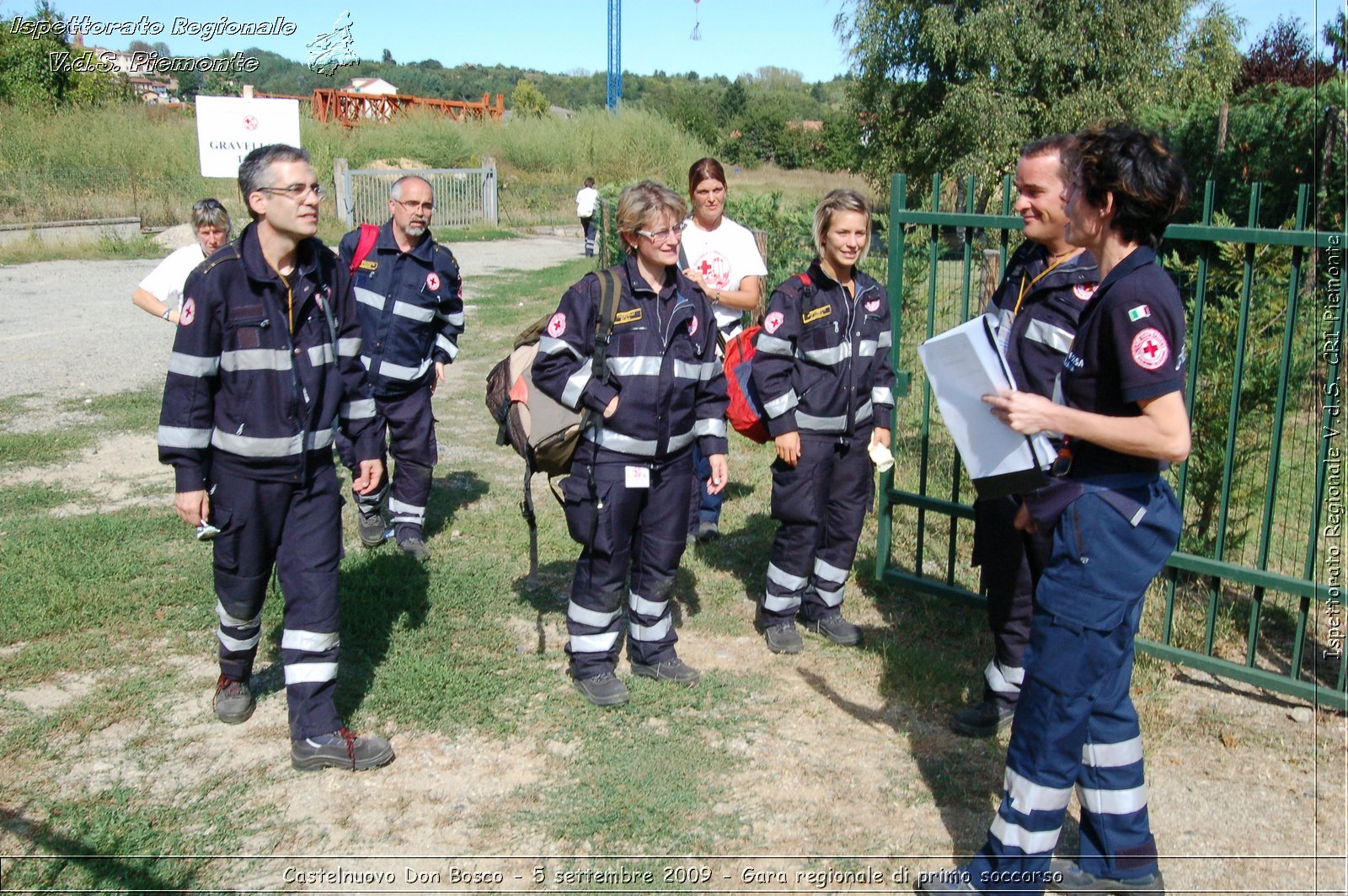 Castelnuovo Don Bosco - 5 settembre 2009 - Gara regionale di primo soccorso -  Croce Rossa Italiana - Ispettorato Regionale Volontari del Soccorso Piemonte