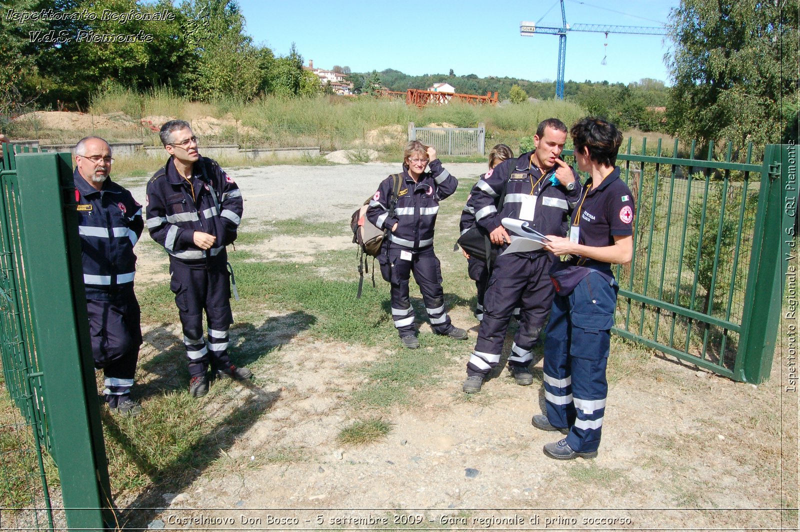 Castelnuovo Don Bosco - 5 settembre 2009 - Gara regionale di primo soccorso -  Croce Rossa Italiana - Ispettorato Regionale Volontari del Soccorso Piemonte