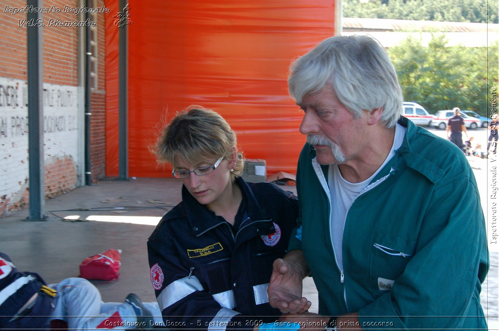 Castelnuovo Don Bosco - 5 settembre 2009 - Gara regionale di primo soccorso -  Croce Rossa Italiana - Ispettorato Regionale Volontari del Soccorso Piemonte