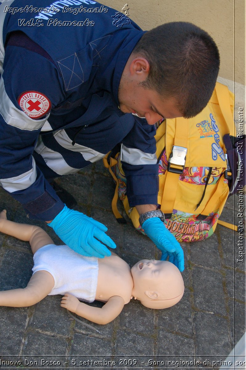 Castelnuovo Don Bosco - 5 settembre 2009 - Gara regionale di primo soccorso -  Croce Rossa Italiana - Ispettorato Regionale Volontari del Soccorso Piemonte