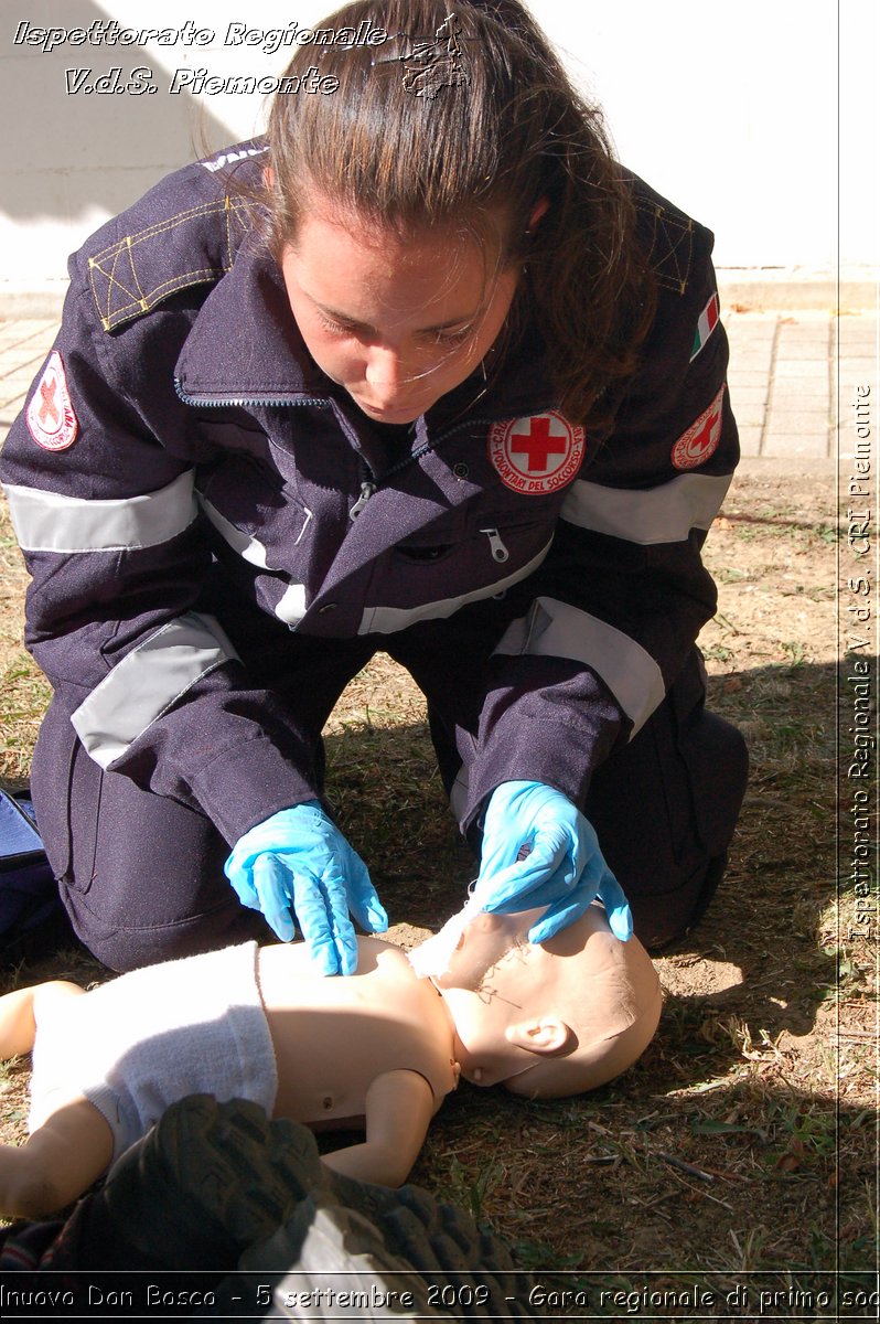 Castelnuovo Don Bosco - 5 settembre 2009 - Gara regionale di primo soccorso -  Croce Rossa Italiana - Ispettorato Regionale Volontari del Soccorso Piemonte